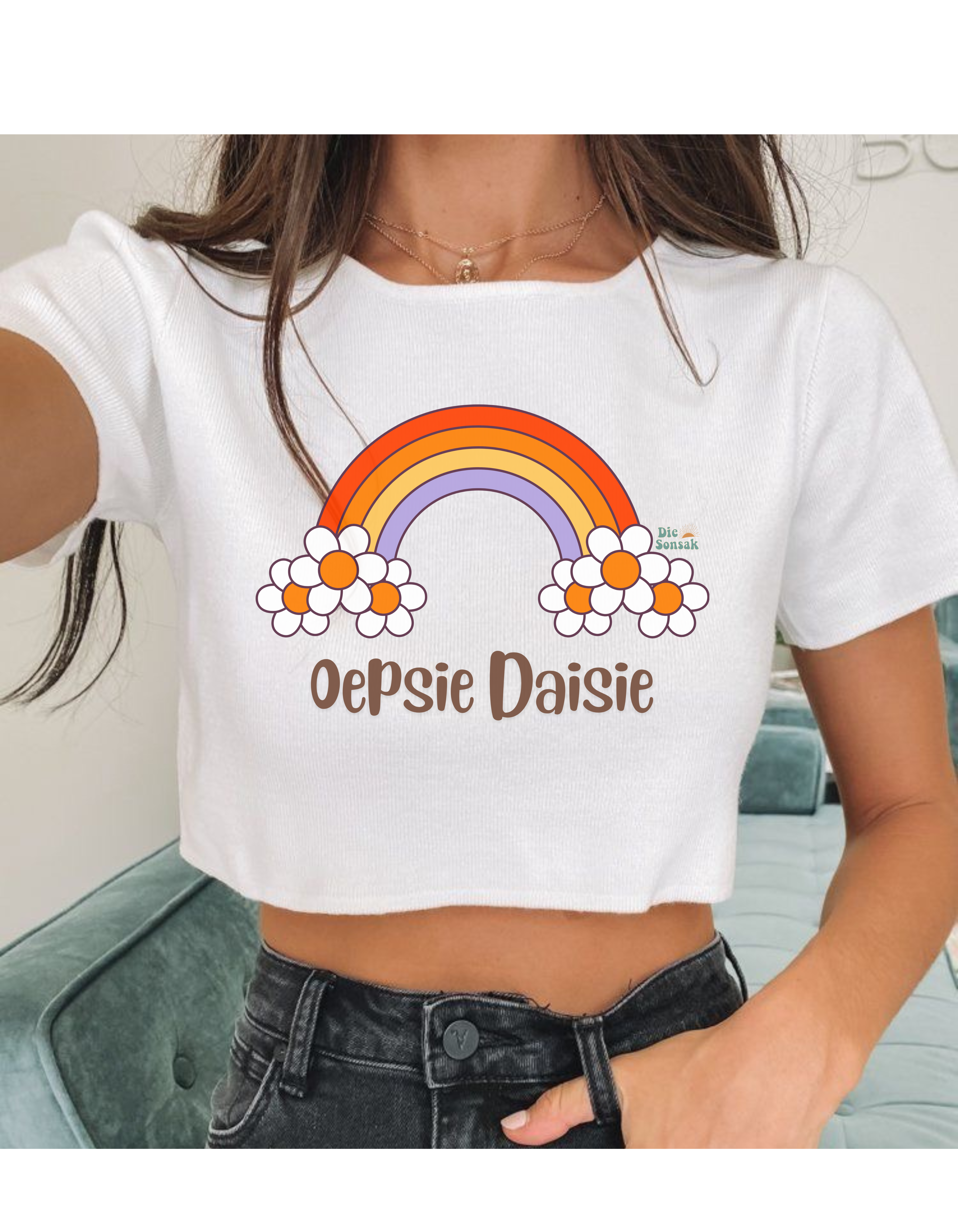 Oepsie Daisie CropTop